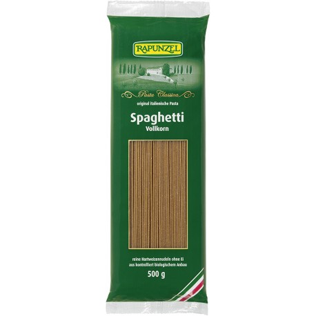 Celozrnné špagety RAPUNZEL 500g