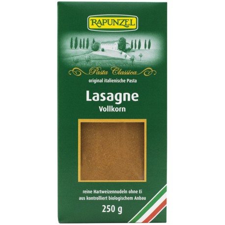 Celozrnné lasagne RAPUNZEL 250g