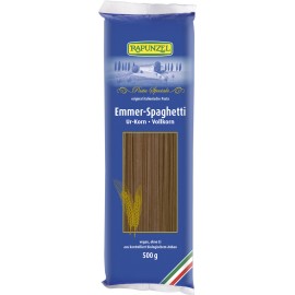 Bio emmer celozrnné špagety 500g RAPUNZEL