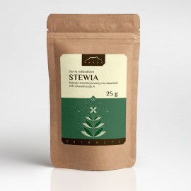 Stevia ekstrakt 97% - Stevia rebaudiana Bertoni - 25g