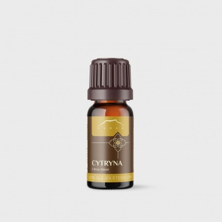 Olej Citronový lisovaný za studena z kôry - 100% esenciálny olej - 10ml - Citrus limon