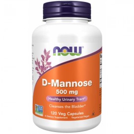 D-Manóza 500 mg - NOW Foods, 120cps