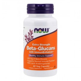Beta-Glukány ImmunEnhancer™, Extra silné - NOW Foods, 60cps