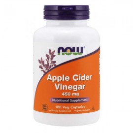 Apple Cider Vinegar 450 mg - NOW Foods, 180cps