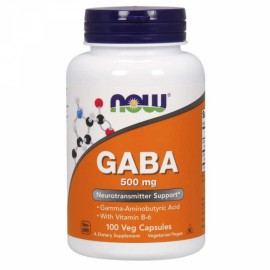 GABA 500 mg - NOW Foods, 200cps