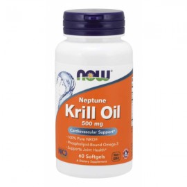 Neptune Krilový olej 500 mg - NOW Foods
