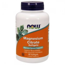 Magnézium citrát Softgelové kapsuly - NOW Foods