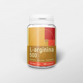 L-arginín 100 kapsúl x 500 mg