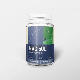 NAC - N-acetylcysteín 500 mg x 100 kapsúľ