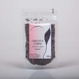 Čierne horčičné semená - Brassica nigra - 100g vcelku