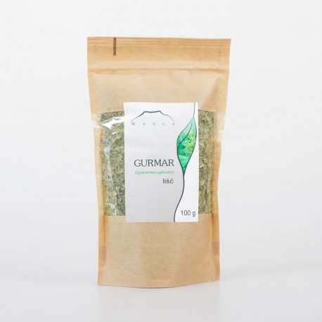 Gurmar list - Gymnema sylvestre - 100g sekaný