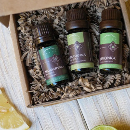 Citrusová zostava - 100% esenciálne oleje - 3x10ml