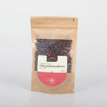 Hloh plod - Crataegus monogyna - 250g vcelku