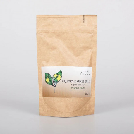 Nátržník vzpriamený podzemok - Potentilla erecta - 100g mletý