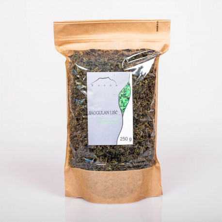 Jiaogulan list - Gynostemma pentaphyllum - 250g vcelku