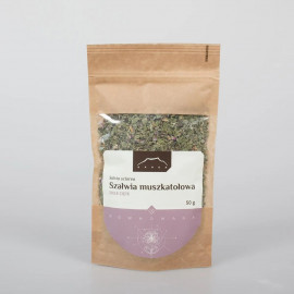 Šalvia muškátová vňať - Salvia sclarea - 50g sekaný