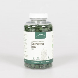 Spirulina tablety 500 mg - Arthrospira platensis - 300g (600 tabletek)