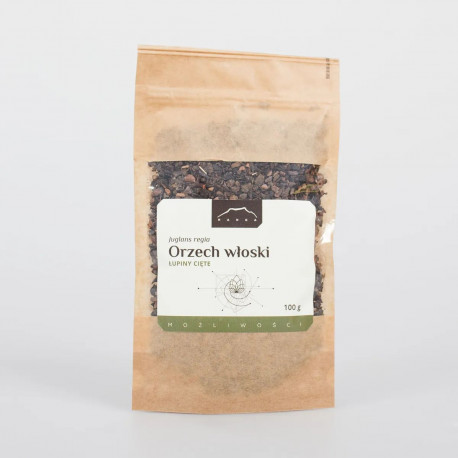 Orech kráľovský - Zelené šupiny - Juglans regia - 100g sekaný