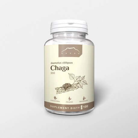 Čaga - Ryšavec šikmý - Inonotus obliquus - extrakt (100 kapsúl x 300mg)