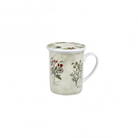 Botanica Porcelánový hrnček s vylúhovačom 250 ml