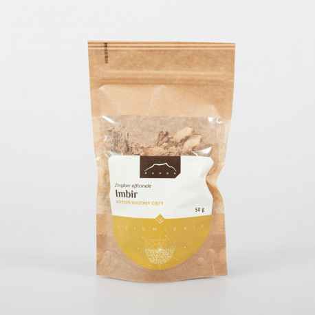 Sušený koreň zázvoru - 250g nakrájaný