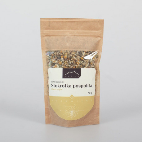 Kvet sedmokrásky obyčajnej - 50 g mletého