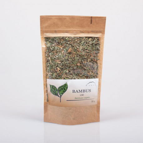 Bambusový list – 50g rezaný