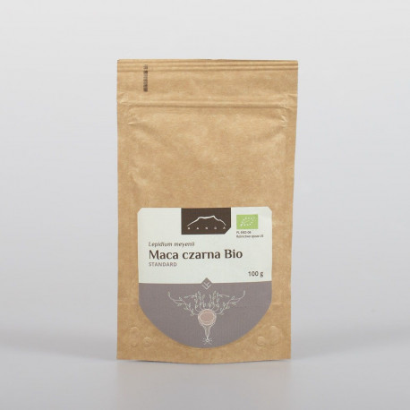 Maca štandard Bio - 100g čierna