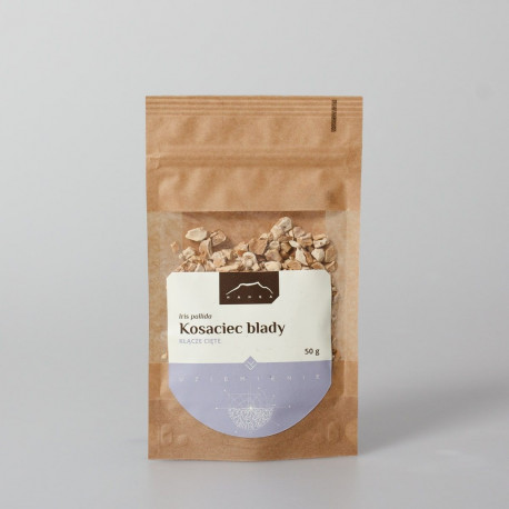 Kosatec bledý - 50 g mletého podzemku