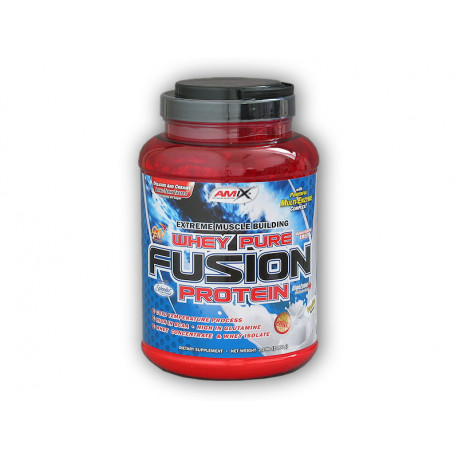 Whey Pure Fusion Protein 1000g - arašidový čokoládový karamel
