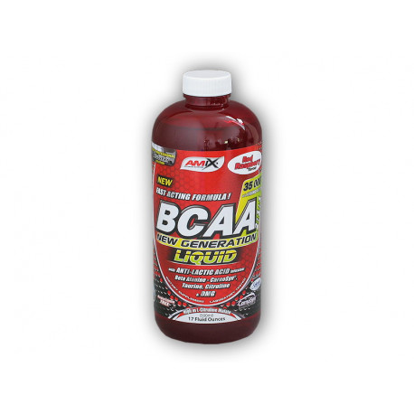 BCAA New Generation Liquid 500ml - citrónovo-limetková
