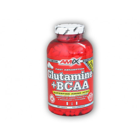 L-Glutamín + BCAA 360 kapsúl