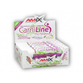 CarniLine 2000mg + BioPerine 10 ampuliek 25ml - krvavý pomaranč