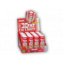 X-Fat 2 v 1 Shot Box 20x60ml - ovocný