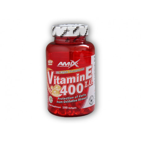 Vitamín E 400 IU 100 mäkkých gélov