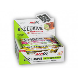 12x Exclusive Protein Bar 85g - koláč z arašidového masla
