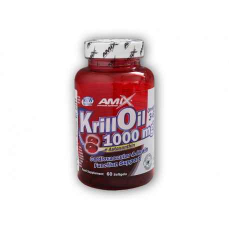 Krilový olej 1000 mg 60 tekutých kapsúl