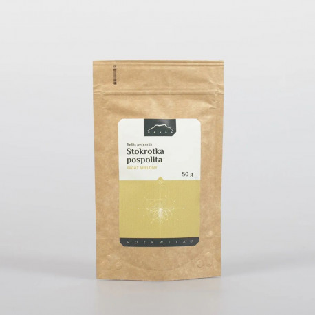 Kvet sedmokrásky obyčajnej - 50 g mletého - 2