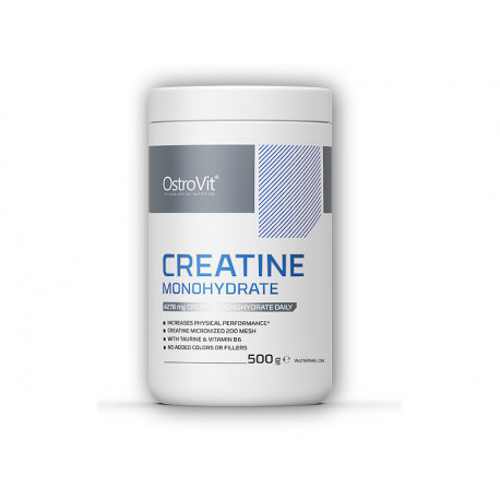 Creatine monohydrate 500g - pomeranč