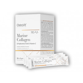 Morský kolagén + kyselina hyalurónová + vitamín C 30 x 5g krabička