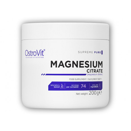 Supreme Magnesium citrate 200g - natural