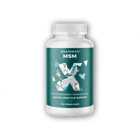 MSM 800mg 200 rostlinných kapslí