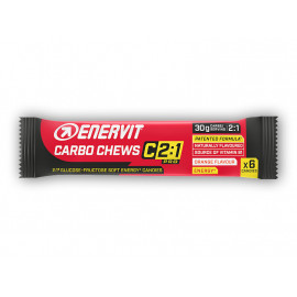 Carbo Chews C2:1 34g 6 želatinek - pomeranč