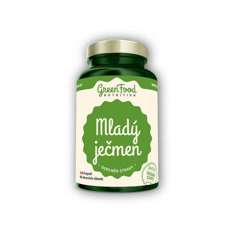 Mladý <b>ječmen</b> 120 vegan kapslí