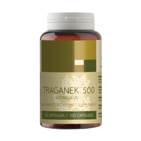 Kozinec blanitý koreň 500 mg x 100 kapsúl - Astragalus membranaceus