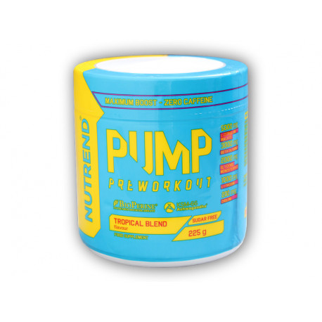 Pump Preworkout 225g - tropické ovoce