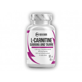L-Carnitine + Guarana + Taurin 90 kapslí
