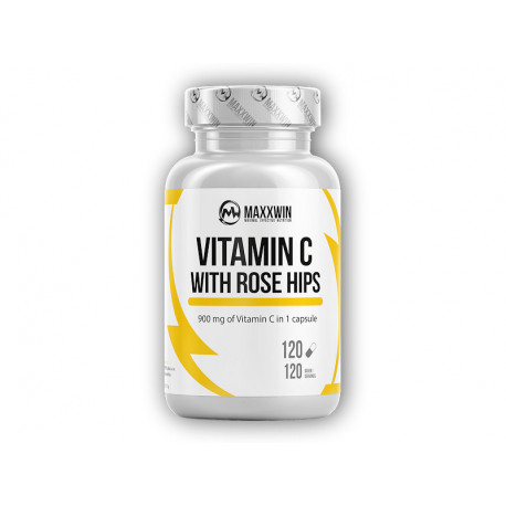 Vitamin C 1000 with rose hips 120 kapslí