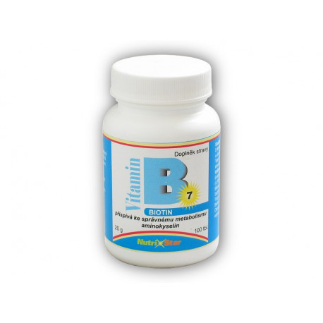 D-Biotin vitamín B7 500mcg 100 tablet