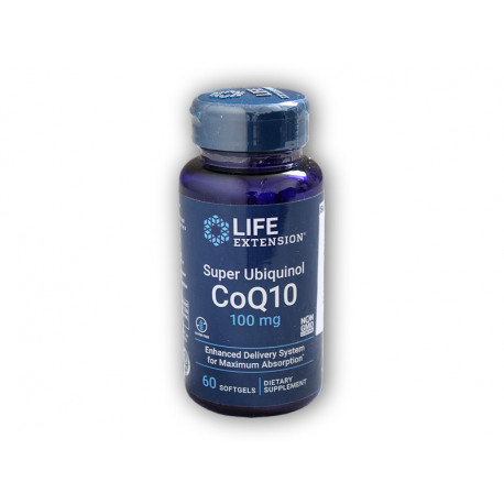 Super Ubiquinol CoQ10 100mg 60 kapslí